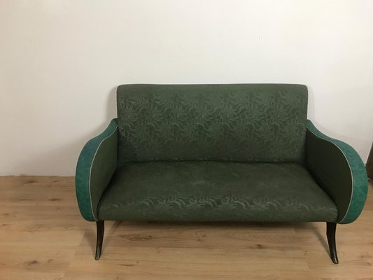 Vintage Wood Sofa, 1940s-HQI-1125361