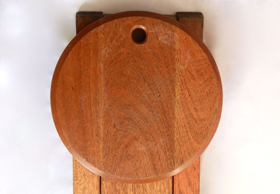 Vintage Wooden Bankotte Stool from Butzke, 1980s-HUY-783465