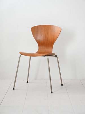 Vintage Wooden Chair, 1950s-QWP-2042050