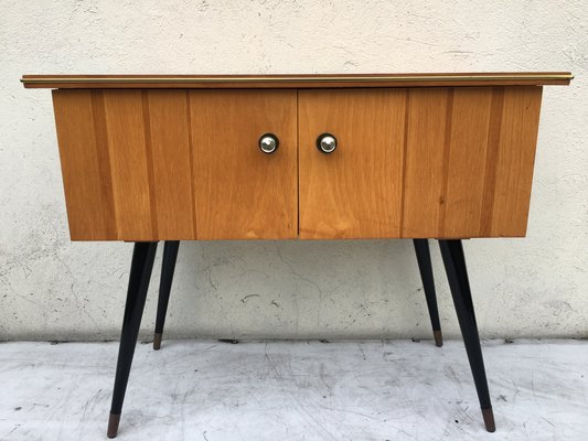 Vintage Wooden Chest of Drawers, 1970s-WQQ-1029601