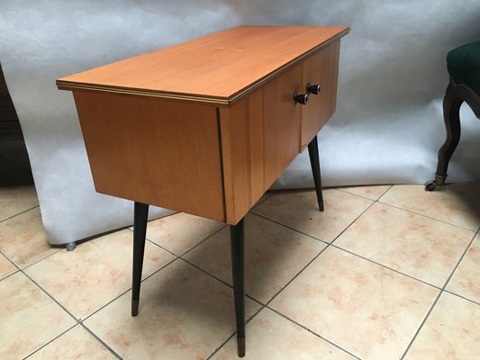 Vintage Wooden Chest of Drawers, 1970s-WQQ-1029601