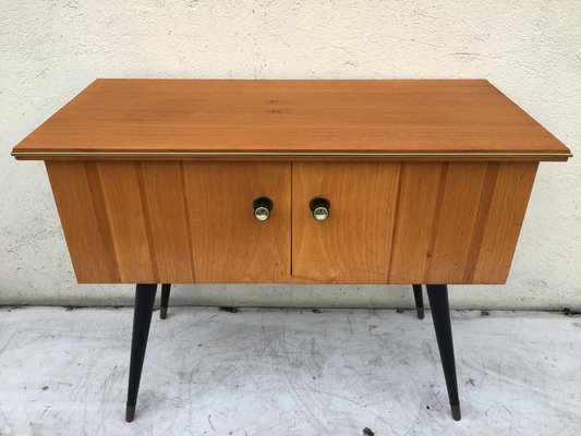 Vintage Wooden Chest of Drawers, 1970s-WQQ-1029601