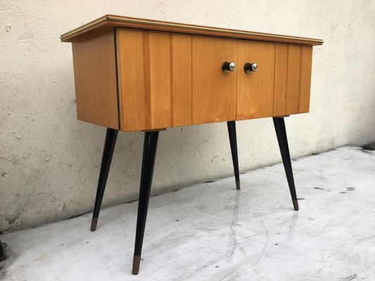 Vintage Wooden Chest of Drawers, 1970s-WQQ-1029601