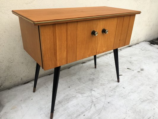 Vintage Wooden Chest of Drawers, 1970s-WQQ-1029601