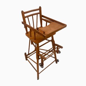 Vintage Wooden Children's Chair-DDQ-1787210