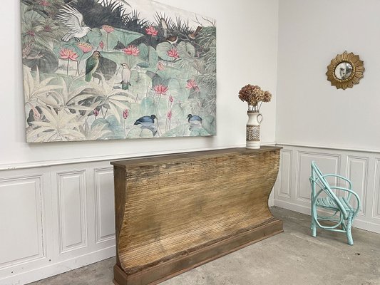 Vintage Wooden Console Table, 1930s-PB-2040338