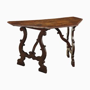 Vintage Wooden Console Table-VMM-2041480