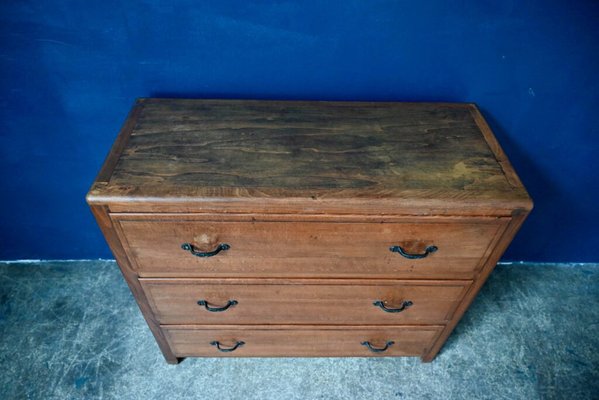 Vintage Wooden Country Chest of Drawers-AIU-1786485