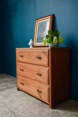 Vintage Wooden Country Chest of Drawers-AIU-1786485