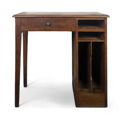 Vintage Wooden Desk-HLV-2033104