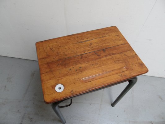 Vintage Wooden Desk, 1950s-PNJ-1746970