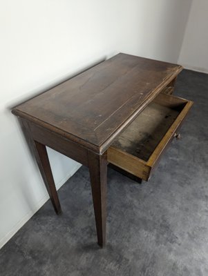 Vintage Wooden Desk-HLV-2033104