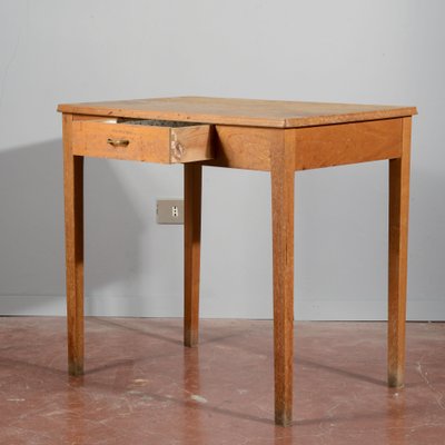 Vintage Wooden Desk with Drawer-RAQ-2032806