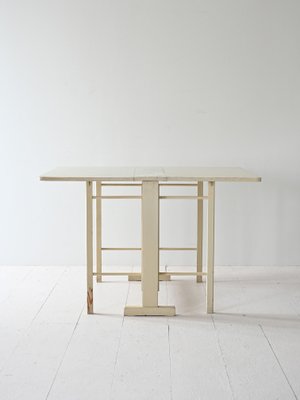 Vintage Wooden Folding Table, 1950s-QWP-2042052