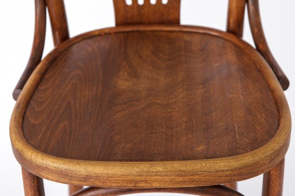 Vintage Wooden Irish Pub High Stool in Bentwood, 1960s-DOM-2018175