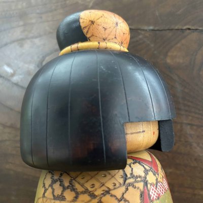 Vintage Wooden Kokeshi Doll by Kazuo Takamizawa, Japan, 1970s-DWL-1799209