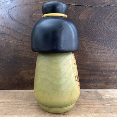 Vintage Wooden Kokeshi Doll by Kazuo Takamizawa, Japan, 1970s-DWL-1799209