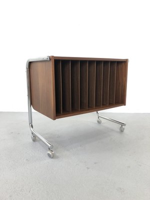 Vintage Wooden Mobile Cabinet, 1970s-JWH-1704741