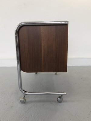 Vintage Wooden Mobile Cabinet, 1970s-JWH-1704741