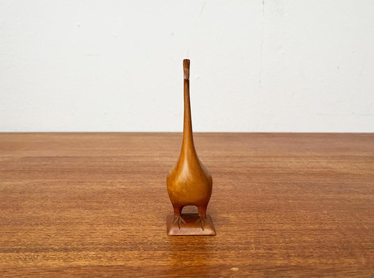 Vintage Wooden Peacock Figurine-UAH-1796949