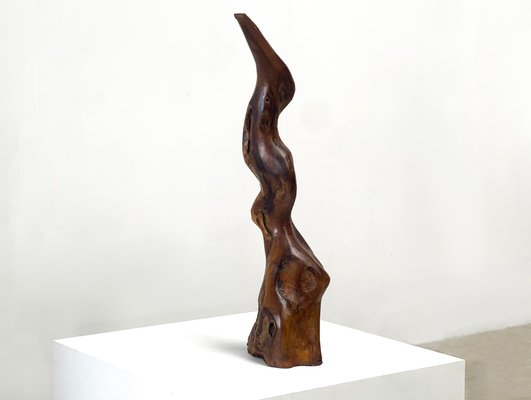 Vintage Wooden Sculpture, 1950s-XLH-1705470