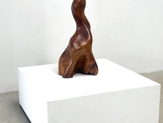 Vintage Wooden Sculpture, 1950s-XLH-1705470