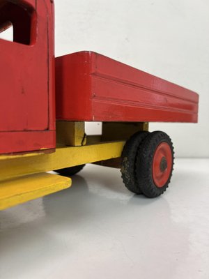 Vintage Wooden Toy Truck attributed Bigge, Germany, 1950s-WZZ-1727097