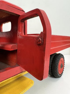 Vintage Wooden Toy Truck attributed Bigge, Germany, 1950s-WZZ-1727097