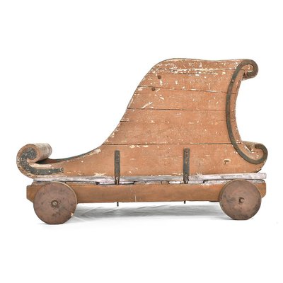 Vintage Wooden Trolley-NQ-624832