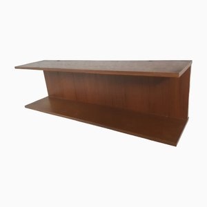 Vintage Wooden Wall Shelf from Walter Renz, 1960s-YFS-1378260