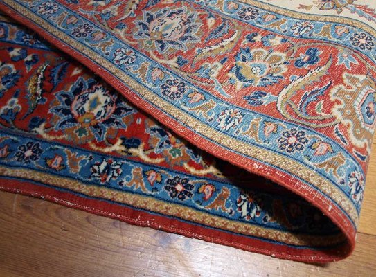 Vintage Wool and Silk Rug-LCV-1363973