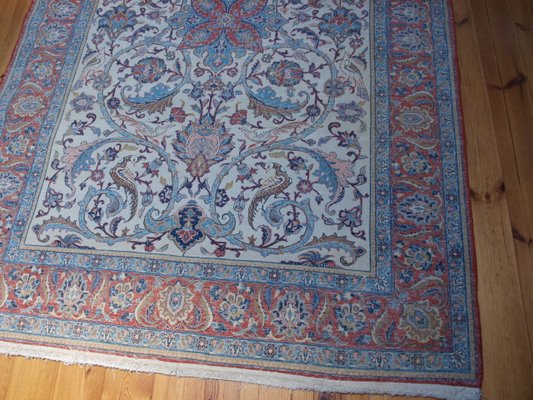 Vintage Wool and Silk Rug-LCV-1363973