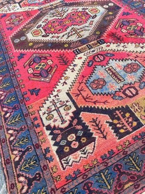 Vintage Wool Azerbwan Rug, 1960s-YMM-1062205