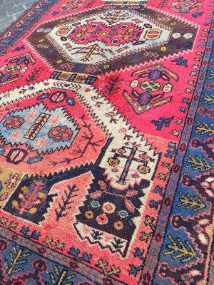 Vintage Wool Azerbwan Rug, 1960s-YMM-1062205