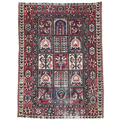 Vintage Wool Bakhtiar Rug, 1960s-YMM-1061809