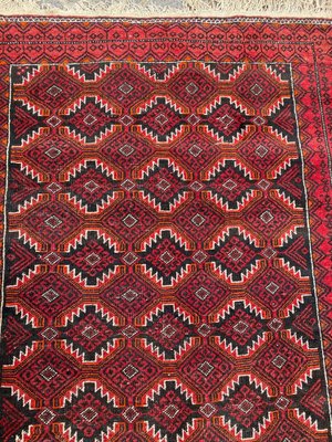 Vintage Wool Baluch Rug, 1950s-YMM-1062197