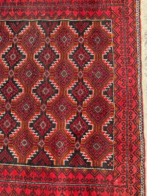 Vintage Wool Baluch Rug, 1950s-YMM-1062197