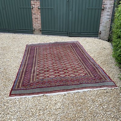 Vintage Wool Bukhara Rug, 1930s-VBM-914900