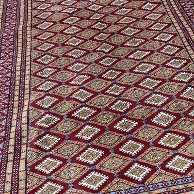 Vintage Wool Bukhara Rug, 1930s-VBM-914900