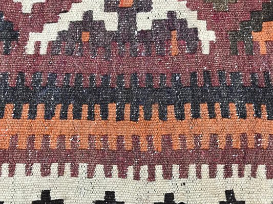 Vintage Wool Ghashghaei Kilim, 1950s-YMM-1062095