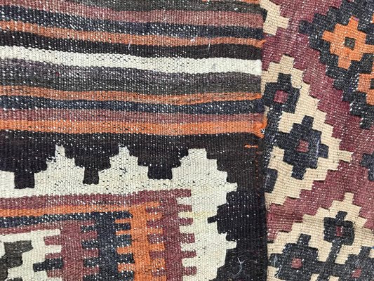 Vintage Wool Ghashghaei Kilim, 1950s-YMM-1062095