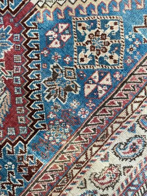 Vintage Wool Ghashghaei Rug, 1930s-YMM-1061588