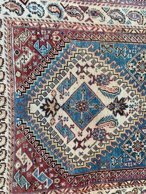 Vintage Wool Ghashghaei Rug, 1930s-YMM-1061588