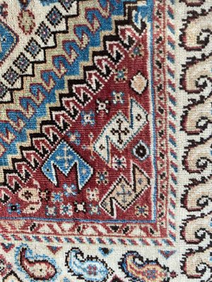 Vintage Wool Ghashghaei Rug, 1930s-YMM-1061588