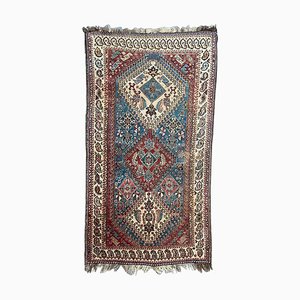 Vintage Wool Ghashghaei Rug, 1930s-YMM-1061588