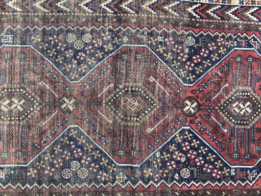 Vintage Wool Ghashghaei Rug-YMM-1061857