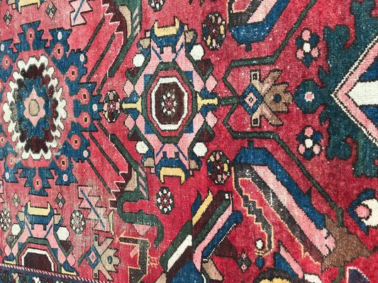 Vintage Wool Hamadan Rug, 1950s-YMM-1061960