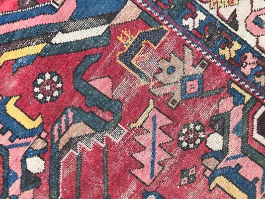 Vintage Wool Hamadan Rug, 1950s-YMM-1061960