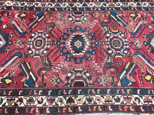 Vintage Wool Hamadan Rug, 1950s-YMM-1061960