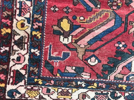 Vintage Wool Hamadan Rug, 1950s-YMM-1061960